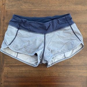 Lululemon Speed Short Navy Blue - great condition!